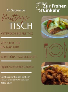 Mittagstisch
