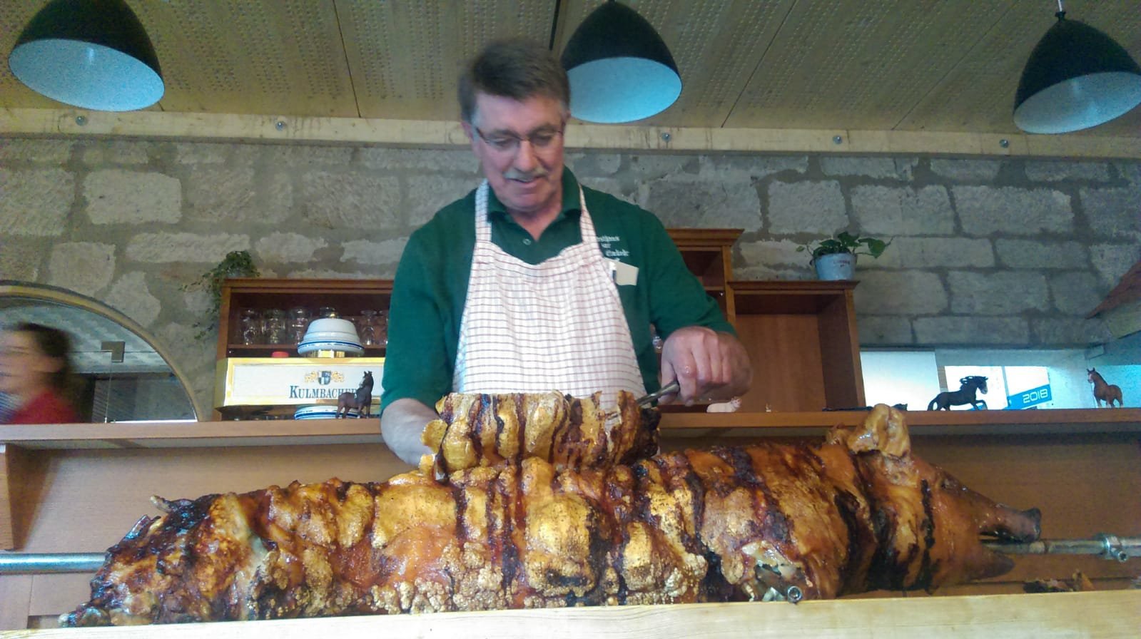 Spanferkel vom Gasthaus zur frohen Einkehr